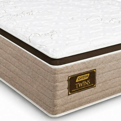 Colch�o Casal Twins 138x188x34 Molas Ensacadas BlueWave - Gazin | Suporta at� 290kg