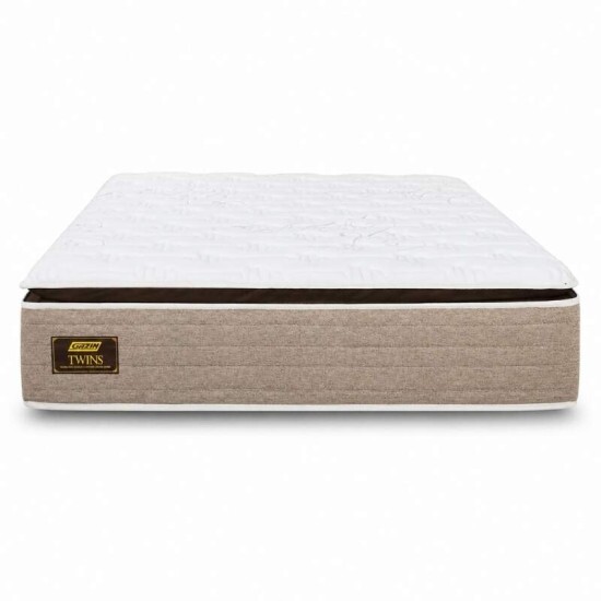 Colch�o Queen Molas Ensacadas BlueWave Twins Gazin 158x198x34 cm | Suporta at� 290kg