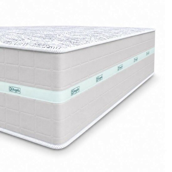Colch�o Casal Molas Ensacadas Carbon Anjos 138x188x32 cm | Suporta at� 240kg
