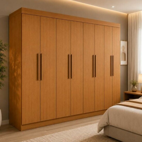 Guarda-roupa Andara Am�ndoa 8 Portas 4 Gavetas Larg. 2.36m - M�veis Lopas