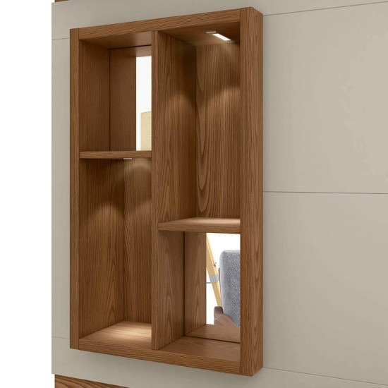 Home 2,00m Eldorado Freij�/Off White para TV at� 65\" - Linea Brasil