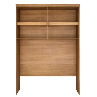 Modulado A�reo Rizon Queen Cumaru/Fendi Fosco Larg. 1.67m 4 Portas 2 Prateleiras - Novo Horizonte