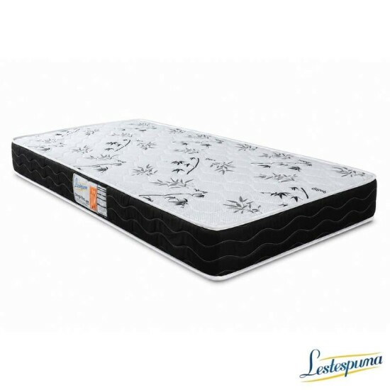 Colch�o Solteiro Extra firme D28/D65 88x188x18 - Lestespuma | Suporta at� 100kg