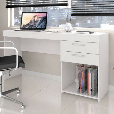 Mesa Office NT 51015 Branco Larg. 1.21m - Not�vel