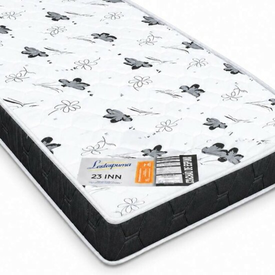 Colch�o Solteiro D23 100% Espuma 88x188x14 Lestespuma | Suporta at� 80kg