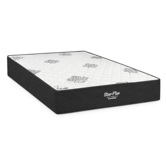 Colch�o Queen Molas Ensacadas Pocket Star Plus Inovaflex 158x198x25 cm | Suporta at� 240kg