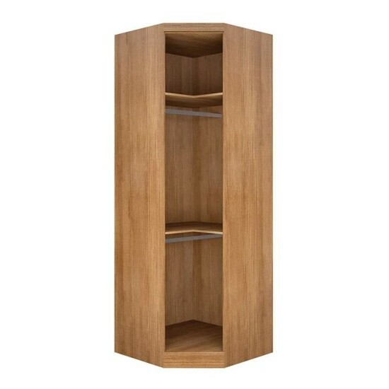 Modulado Queen Cumaru/Fendi Fosco 1 Guarda-Roupa Rizon New 4 Pts + 2 Criado Rizon + 1 Canto Obl�quo Rizon C/Porta de Vidro + 1 A�reo 4 portas Rizon - Novo Horizonte
