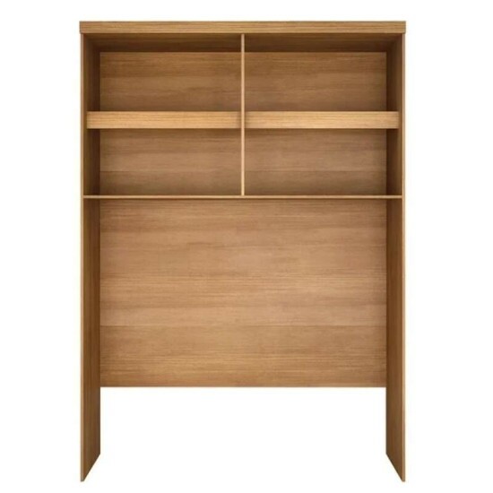 Modulado Queen Cumaru/Fendi Fosco 1 Roupeiro Rizon 4 Pts + 1 Criado Rizon + 1 A�reo 4 portas Rizon - Novo Horizonte