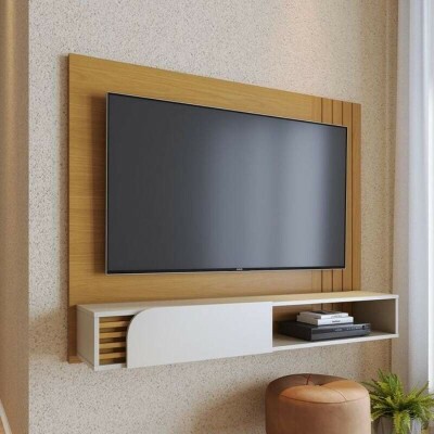 Home Suspenso Jurer� 1.36m Naturalle/Off White Mate TV at� 55 Polegadas - Colibri
