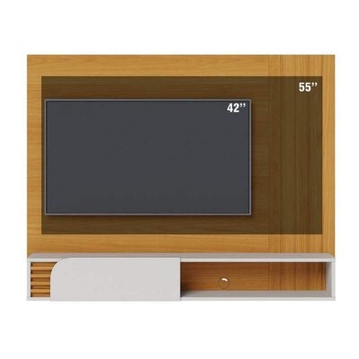 Home Suspenso Jurer� 1.36m Naturalle/Off White Mate TV at� 55 Polegadas - Colibri