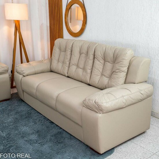 Sof� 3 e 2 lugares 240 Courvin Areia - Rondom�veis