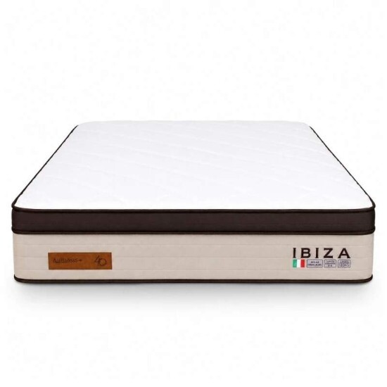 Colch�o Queen Ibiza 158x198x25 Molas Ensacadas - Bianchi | Suporta at� 400kg