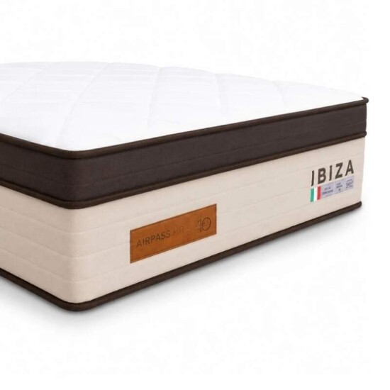 Colch�o Queen Ibiza 158x198x25 Molas Ensacadas - Bianchi | Suporta at� 400kg