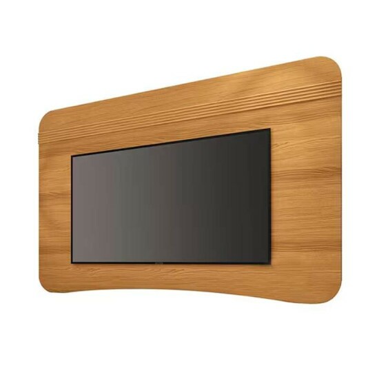 Rack Elara Larg. 2.00m Cinamomo + Painel Armoni Larg. 2.00m Cinamomo - HB M�veis
