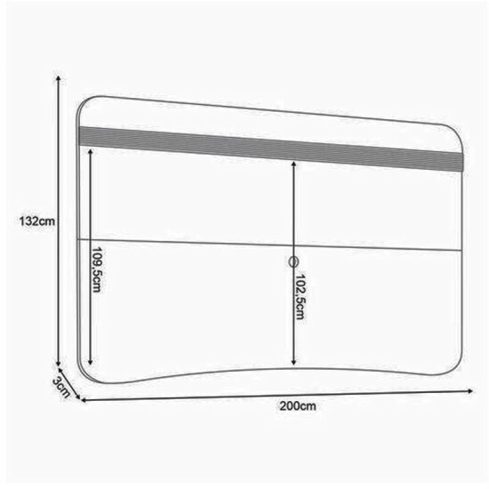Rack Elara Larg. 2.00m Cinamomo + Painel Armoni Larg. 2.00m Cinamomo - HB M�veis