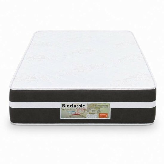 Colch�o Solteiro Classic 88x188x22 Molas Ensacadas - Bioflex | Suporta at� 120kg