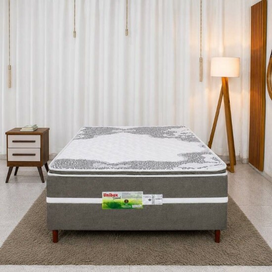 Unibox Casal Sonho Bom Gens Ortop�dico 138x188x60 - Nosso Sonho | Suporta at� 200kg