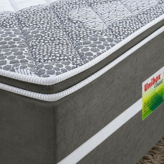 Unibox Casal Sonho Bom Gens Ortop�dico 138x188x60 - Nosso Sonho | Suporta at� 200kg
