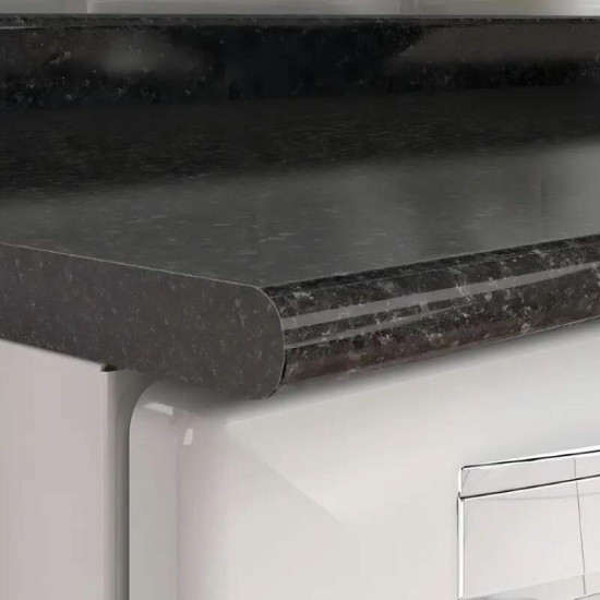 Balc�o de Cozinha em A�o 1,05m Rose Branco - Itatiaia