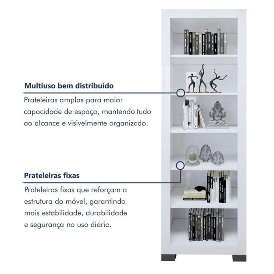 Multiuso Flex 0.63m Branco - Valdem�veis