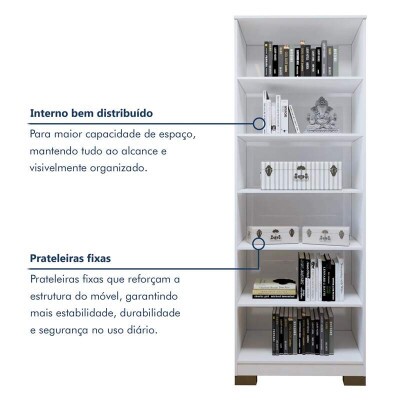 Multiuso Natal 0.60m Branco C/2 Portas - Valdem�veis