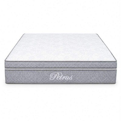 Colch�o Casal Molas Ensacadas Petrus Clean Paropas 138x188x30 cm | Suporta at� 300kg