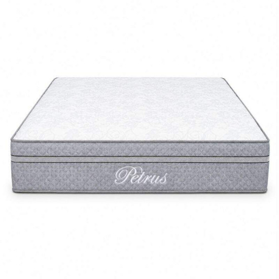 Colch�o Casal Molas Ensacadas Petrus Clean Paropas 138x188x30 cm | Suporta at� 300kg
