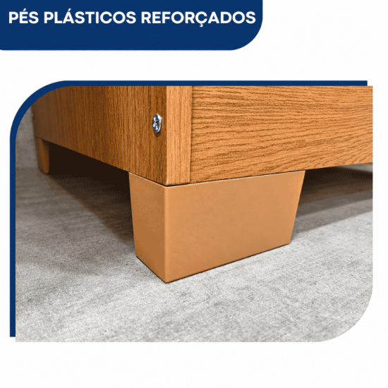 C�moda 0,53m Carol 38 Freij�/Off 4 Gavetas - Batrol