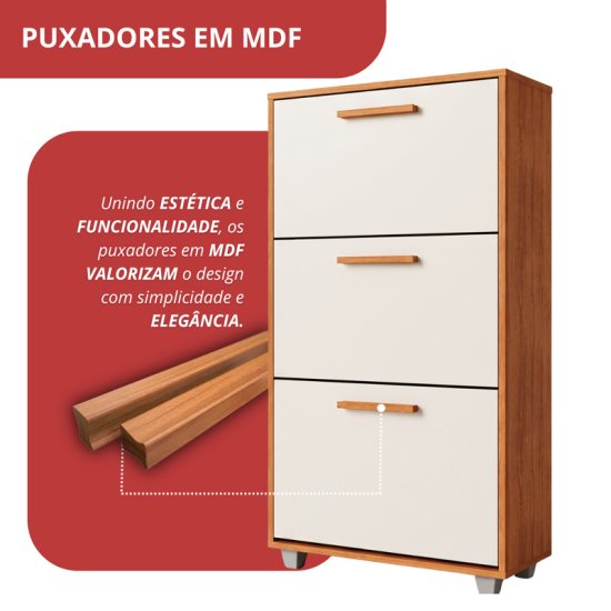 Sapateira 0,64m Advantage 38 Freij�/Off 3 Portas - Batrol