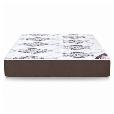 Colch�o Casal Molas Ensacadas Clean Marrom Lestespuma 138x188x32 cm | Suporta at� 200kg