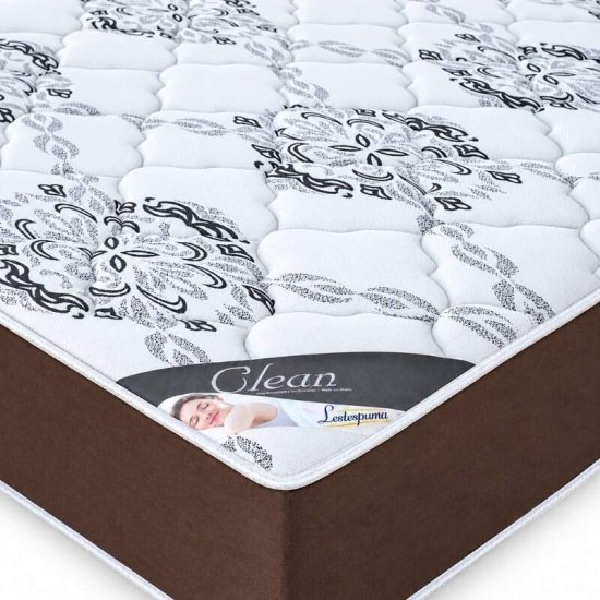Colch�o Queen Molas Ensacadas Clean Lestespuma 158x198x32 cm | Suporta at� 200kg