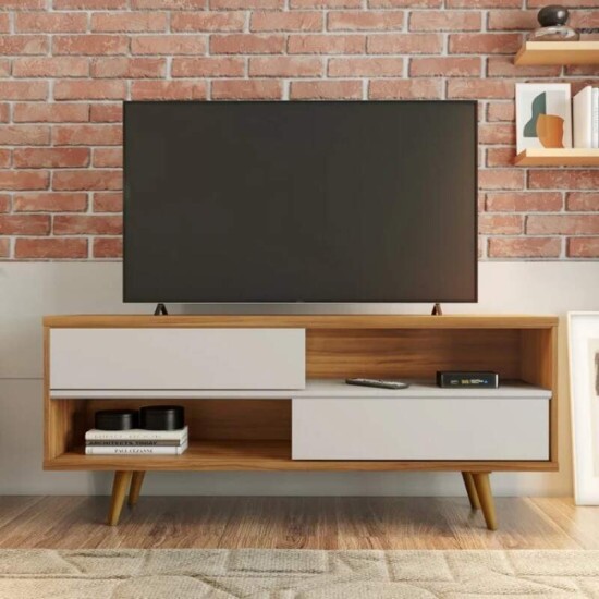 Rack Bancada NT 1180 Larg.1.35m Freij�/Off TV at� Polegadas - Not�vel