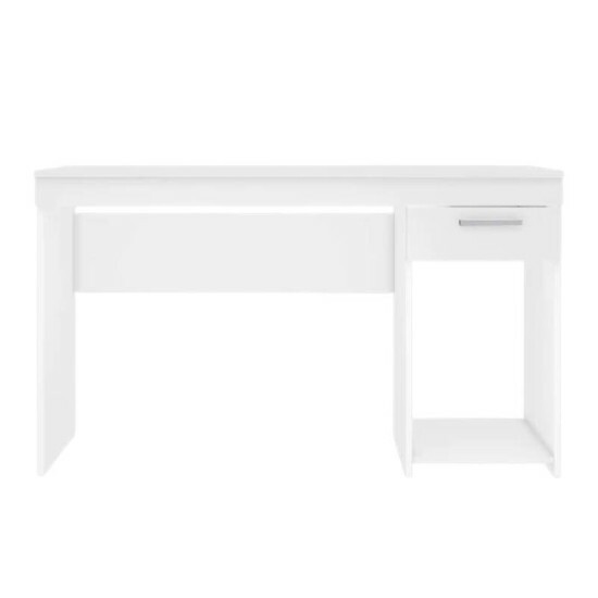 Mesa Office NT 2070 Larg. 1.08m Branco 1 Gaveta Not�vel
