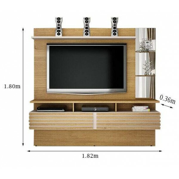 Home Miami TV at 65 Polegadas Cinamomo/Off Valdemoveis