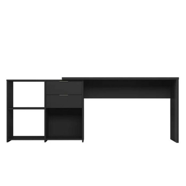 Mesa Office NT 2060 Preto 2 Gavetas Larg. 2.00m - Notvel