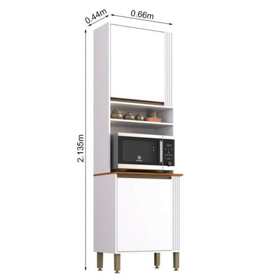 Torre Quente Cozinha P�rola Branco Sall�to