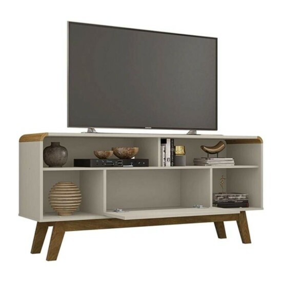 Rack 1,35m Lazuli Off para TV at� 55\" - Bechara