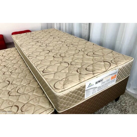 Unibox Solteiro Ortop�dico Duo Box + Cama Auxiliar Rondom�veis - 88x188x60 cm