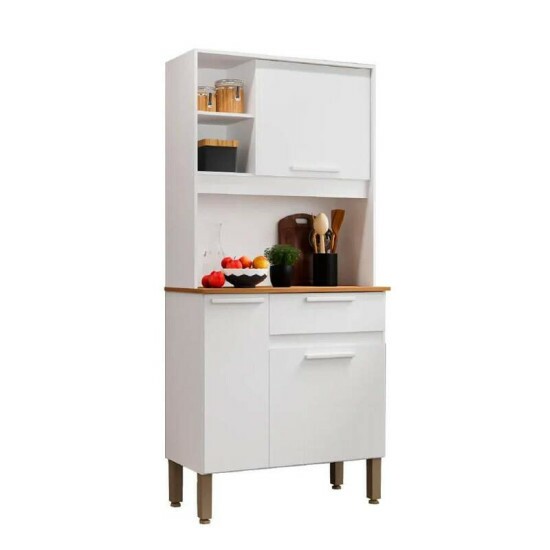 Kit Cozinha Lia Branco Larg. 0.83m Sall�to