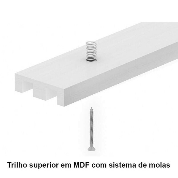 Guarda-Roupa Solteiro Samira 2 Portas 2 Gavetas Flex Branco/Azul/Rosa/Lils Larg. 1.09m Com Ps ACP