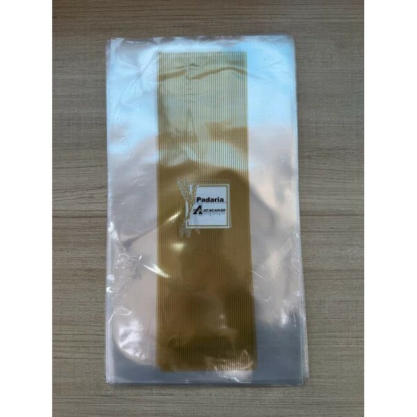 Saco para at� 1kg de farinha + 1 Pacote de Lacres - Pacotes com 1.000 Unidades