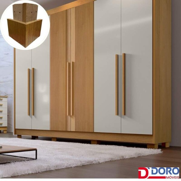 Kit 8 Ps Madeira Cinamomo D Doro