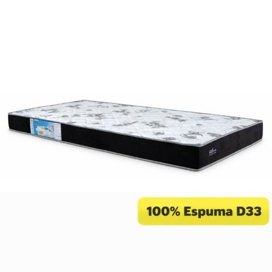 Colch�o Solteiro Sant� 88x188x14 D33 Nosso Sonho - Suporta at� 120kg