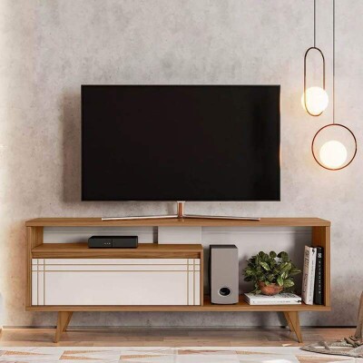 Rack Bancada NT 1315 Larg. 1.63m Freij�/Off para TV at� 60