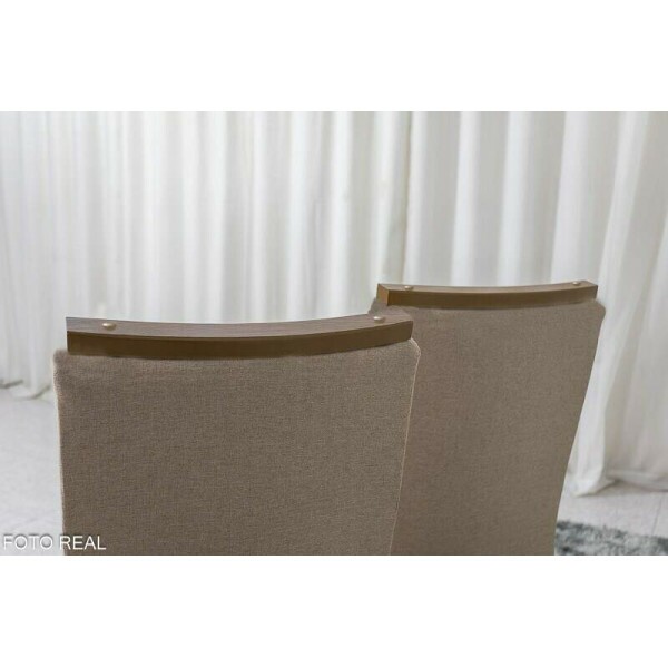 2 Cadeiras Lunara Linho Bege 07 Rufato