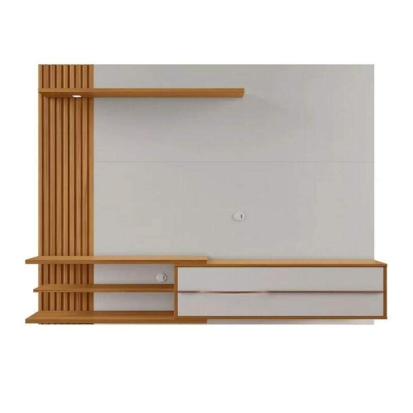 Painel NT 1355 Ripado TV at 65 Polegadas Larg. 1.82m Off/Freij Notvel
