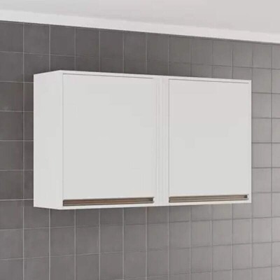 Aéreo de Cozinha 1,20m Pérola Branco - Sallêto