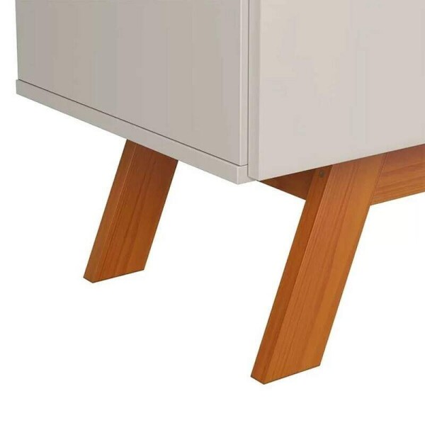 Buffet para Sala Atlanta III Larg. 1.64m Off White/Nature Tebarrot