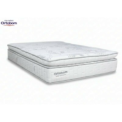 Colch�o Casal New Freedom 138x188x32 Molas Ensacadas Pocket Espuma Viscoel�stica D33 - Ortobom | Suporta at� 300kg