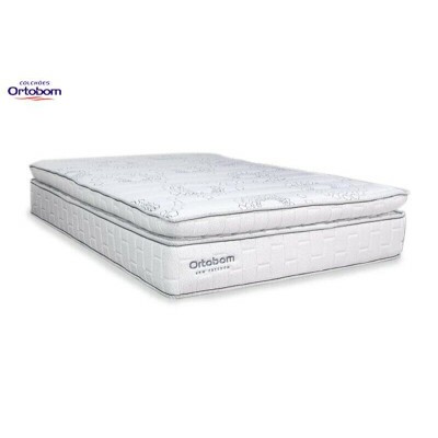Colch�o Queen New Freedom 158x198x32 Molas Ensacadas Pocket Espuma Viscoel�stica D33 - Ortobom | Suporta at� 300kg